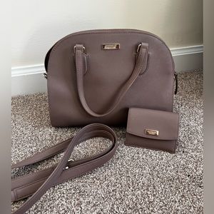 Kate Spade handbag and wallet.